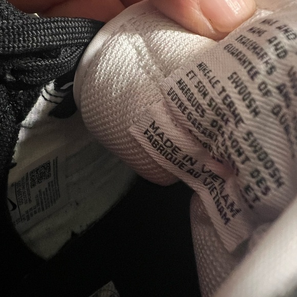 Nike Dunk High Black White Men's Size 10 - Picture 6 of 12